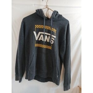 VANS Hoodie Sweater Unisex Small Boxed Pro‎ Charcoal Grey Logo S